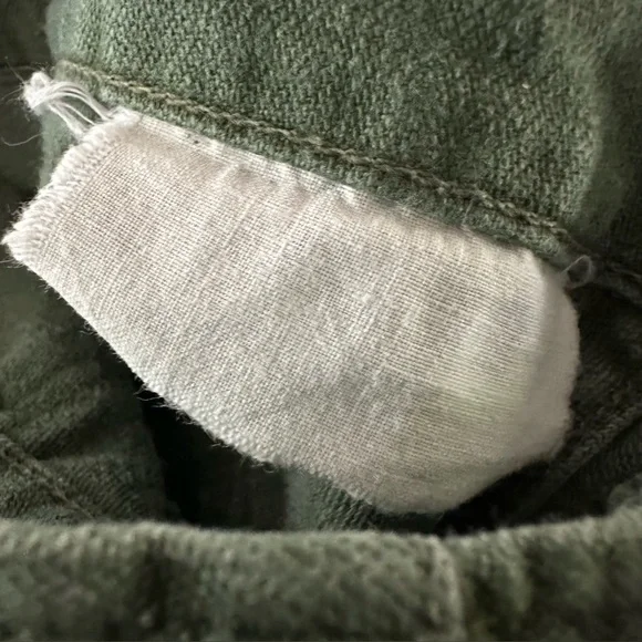 Vintage US Army OG-107 Pants Men 28 x30 Sateen Military Vietnam‎ Trousers - Picture 12 of 13